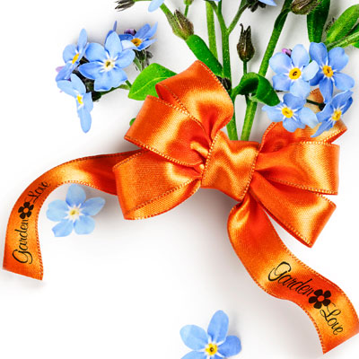 Personalize your flowers with a special message.